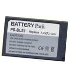 Replacement battery for Evolt E-450, Evolt E-410, Evolt E-620, Evolt E-400, Evolt E-420, EP-1 Pen, E-P2 Pen, E-450, E-410, E-620, E-400, E-420, EP-1, E-P2