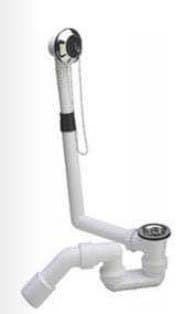 '1 1/2 x 40/50 mm with Rubber Stopper Drain Waste And Overflow Straight DGG