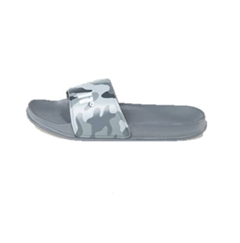 11 Degrees Men's Slides (8, Grey Camo)