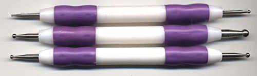Crafts too soft grip embossing stylus tools double ended set of 3 .