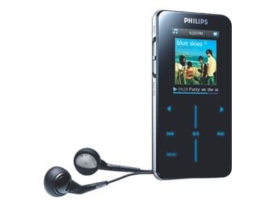 Philips SA 9100 Portable MP3 Player 1 GB Black