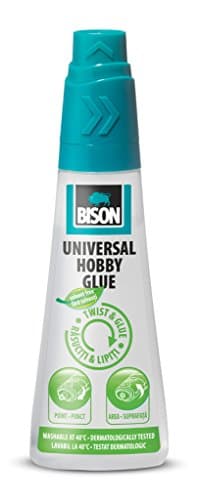 1 x Bison Universal All Purpose Hobby Glue Solvent Free 90ml 6306634