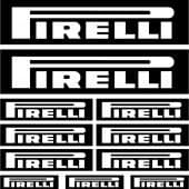 Sponsor kit stickers ,,Pirelli 1 ,, (Royal)