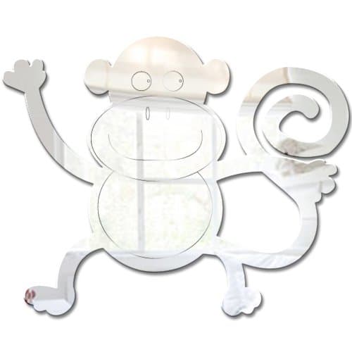 Mungai Mirrors 60cm Jungle Monkey Acrylic Mirror
