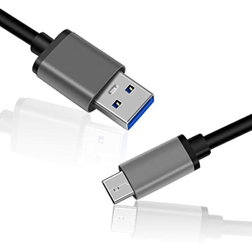Cellay 1.0M USB Type-C to Standard USB 3.0 Charger Charging / Sync Data Cable(Black)