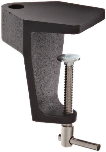 O.C. White 114401-B Replacement Table Edge Clamp for Big Eye/Vision-Lite/Standard Magnilite, Black