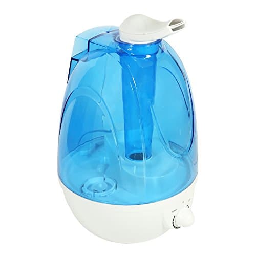 LNSTUDIO 3L Cool Mist Humidifier with Double Mist Nozzle,Whisper-Quiet Operation,Automatic Shut-off for Home,Bedroom,Office