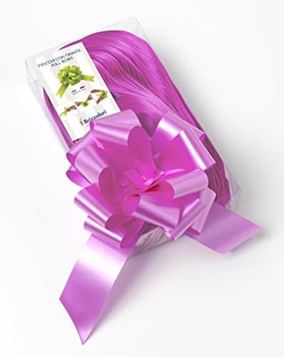 Pack of 50 Large Pink Pull Bows, 5 cm Ribbon, Baby Girl Birth