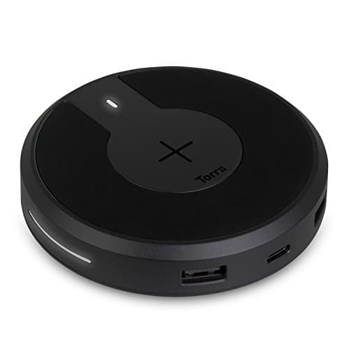 Torri Qi-Lader TorriiBolt mit USB, schwa