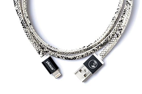 PlusUs Charger Cable USB-A Lightning | Certified From Apple 1m Snake Bite