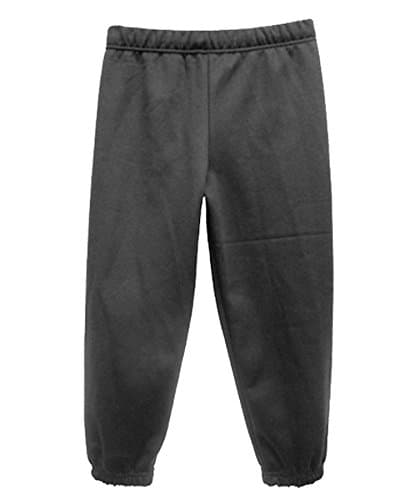 Boys Plain Fleece Jogging Bottoms with Drawstring and Elasticated Cuff