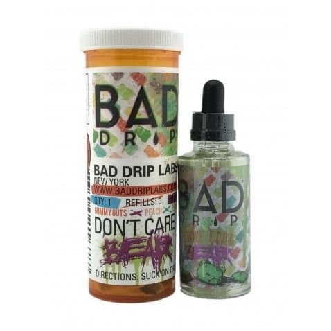 Bad Drip : Dont Care Bear Fruit Dessert 60ml E-liquid Vape Genuine Eliquid Juice Flavour E Liquid Amazing Range Hot Seller Shisha e cigarette Liquid Clown