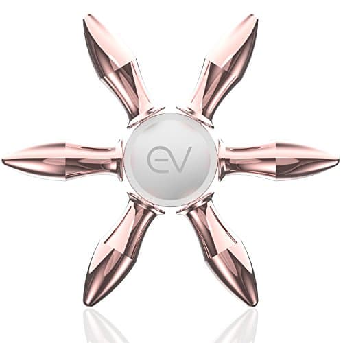 Eving Hands Fidget Spinner Ultra Fast Ceramic Bearings Good EDC Toy for Giving Up Smoking, Boredom, ADD and ADHD Adults &amp; Kids about 3~5mins Spin Time - Rose Gold