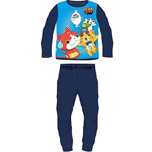 yo kai watch Boys' Pyjama Set blue navy -  blue - 3 Years