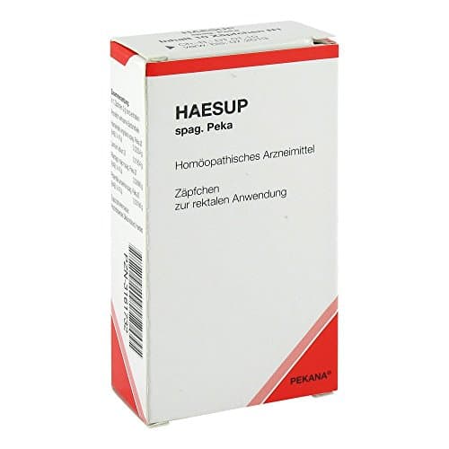 Haesup Spag. Peka Suppositories 10 Pieces Suppositories