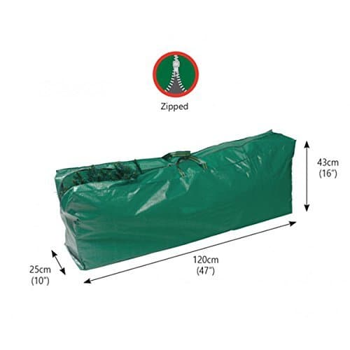 Under Cover Artificial Christmas Tree Storage Bag - Best on Amazon - Green - 100% Money Back Guarantee - 3 Year Warranty
