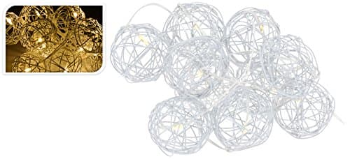 LICHTERKETTE10XLED Ø3 cm White