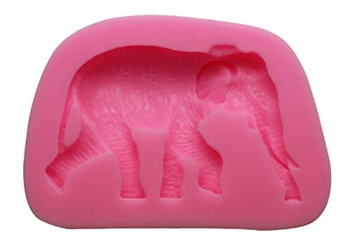 SWEETSTAN Elephant Shape Silicone Mold DIY Cake Baking Tools Animal Series Sugar Tools