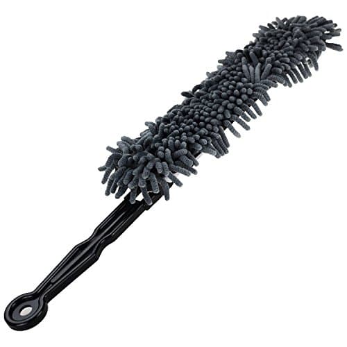 Good Grips Ultra-soft Chenille Microfiber Hand Duster for Car High Density Puffy Fingers Use Wet or Dry Scratch-Free Lint-Free