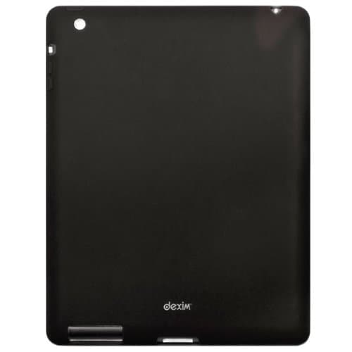 Dexim DLA195 Silicone Protective Case for iPad 2 Black