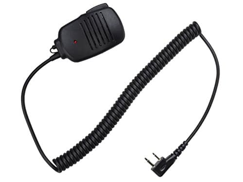 Shoulder Remote Speaker Mic Microphone PTT For Icom Maxon Yaesu Vertex Two Way Radio 2pin