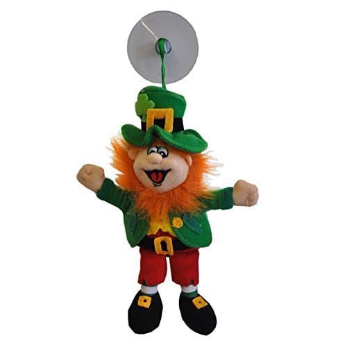 Irish Leprechaun 6" Mascot with Suction