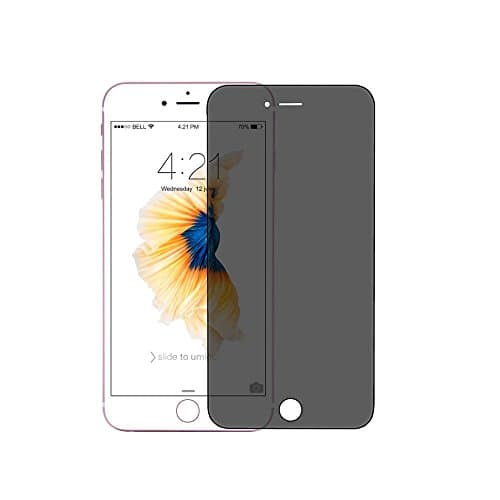 iPhone 6/6s Plus Screen Protector – MumoHome Privacy Anti-Spy Tempered Glass Screen Protector against Peeping, Dropping, Scratching – Darkens at Specific Angle [5.5’’ for iPhone 6/6s Plus] (iPhone 6/6s Plus 5.5)