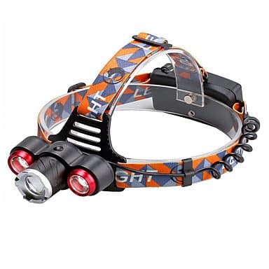 U'King Headlamps LED 5000 Lumens 4 Mode Cree XP-E R2 Cree XM-L T6 Batteries not included Adjustable Focus Zoomable Easy Carrying High