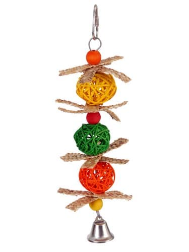 Paradise Spin and Chew Bird Toy