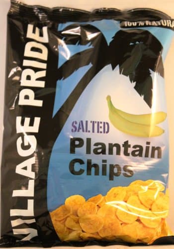 Village Pride Salted Plantain Chips 75g