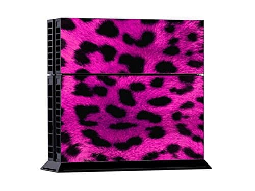 PlayStation 4 Design Sticker Skin Set for console + 2 controllers - animal lion pink