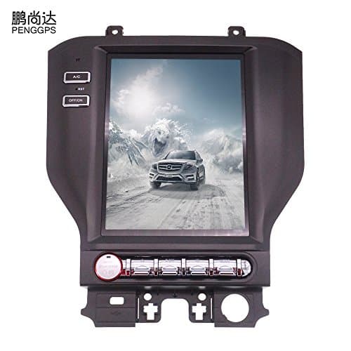 Pengps BIG screen Octa 8 core CPU Android Car No DVD Player GPS Navigation For Ford Mustang 2015 2016 2017 stereo headunit multimedia