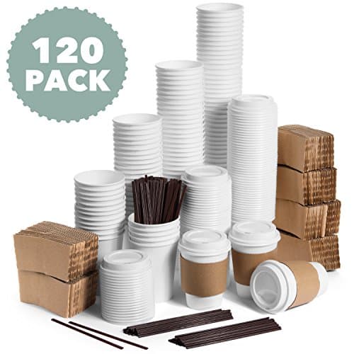 Average Joe 12 oZ PPr Coffee Cup, Paper, White