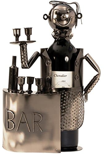 Bartender Metal Wine Rack Bottle Holder Bottle Stand