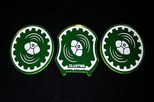 X-Wing Miniatures Accessory Cluster Bombs Green x 3 by Cog O Two