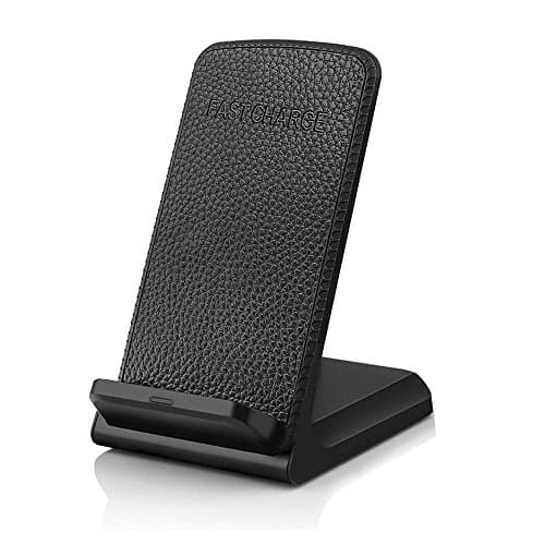 Fast Wireless Charger, Foretoo Qi Wireless Charger Pad for for iPhone X iPhone 8/8 plus Samsung Galaxy S8 S8 Plus S7 S7 Edge S6 Edge Plus LG G6 and QI-Enabled Devices (No AC Adapter)