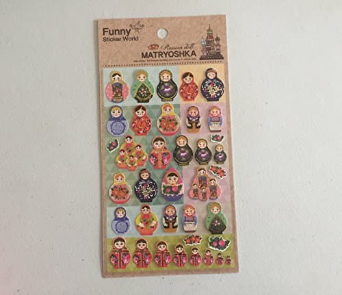 Russian Dolls - Matryoshka Stickers