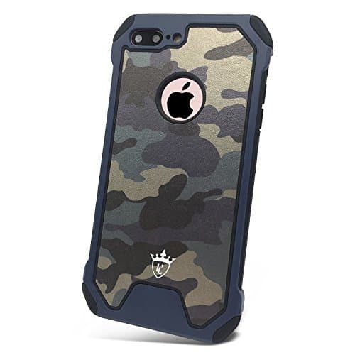 Iphone 7 Plus/ 8 Plus Camouflage Cases (Royal blue)
