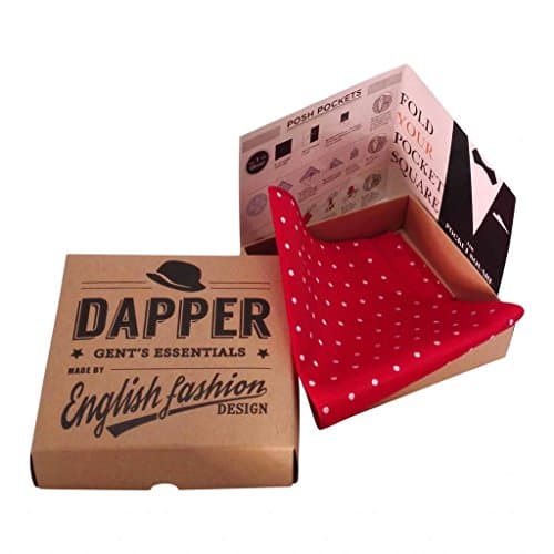 Red Polkadot Pocketsquare