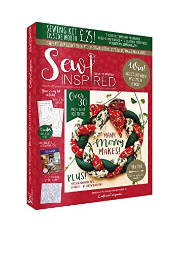 Sew Inspired Issue 10-Winter Edition, paper, Multicoloured, 23 x 31 x 23 cm