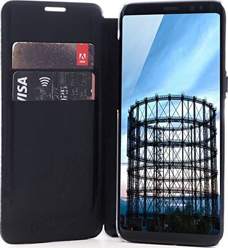 JT Berlin Leather Book Case for Samsung Galaxy Note 8