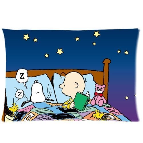 Custom Cute Snoopy Pillowcase Standard Size 20*30 Inch