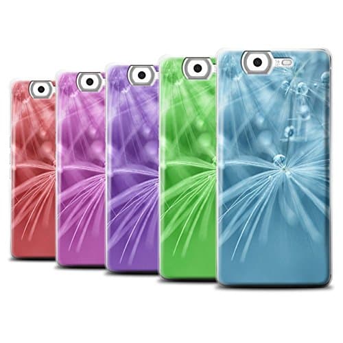STUFF4 Phone Case / Cover for Wiko Highway 4G / Pack (6 pk) / Floral Fairy Drops Collection
