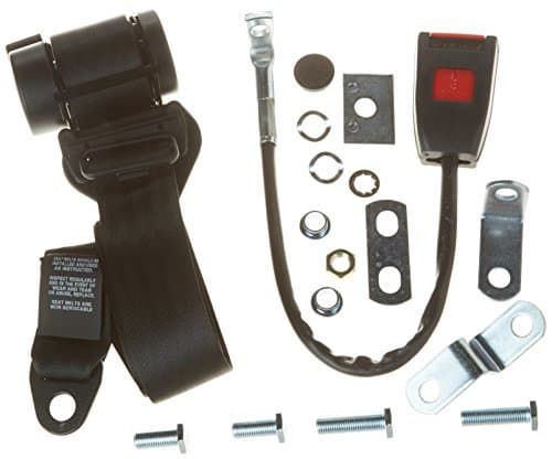 Securon 500/CV Auto Lap and Diagonal Seat Belt, Black