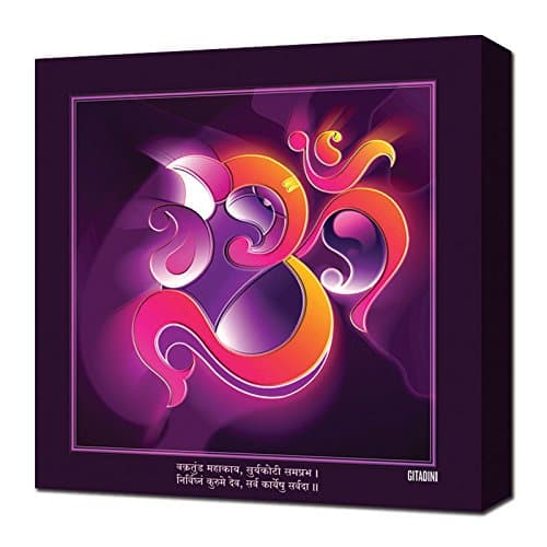 Gitadini Canvas Wall Art - Mantra Om