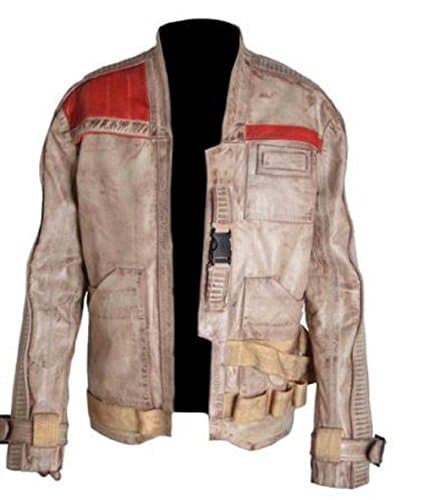 Celebrita X Wars Force High Quality Leather Jacket CX111 Sheep Biege L - For Chest 42"-44"