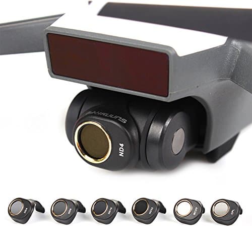 6 Packs Lens Filter Set For DJI Spark Multi-Layer Coating Films MCUV CPL ND4 ND8 ND16 ND32 Camera Filters - CreaTion