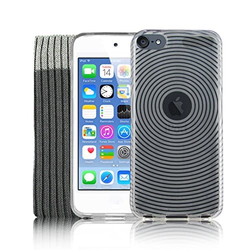 Kolay Gel Silicone Case/Screen Protector/Sock for iPod Touch 6G 6th Gen Generation - Clear