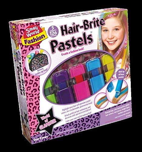 Fun Braiding Device - Perfect Present Gift for Christmas Birthday or Easter - No 1 Selling Colour &amp; Style Hair-Brite Pastels - Girl Girls Children Kids Child Age 8+