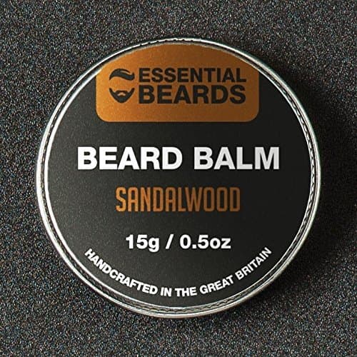 Essential Beards - Beard Balm Strong Hold Tin &amp; Skin Conditioning Balm 0.5oz / 15g UK MADE (coconut cream)